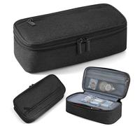 Gigmeta Pencil Case Pencil Case 5 Compartments Large Supply Pencil Case Large Size Pencil Case Teenager Feather Pencil Case Unisex