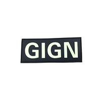 GIGN Glow in The Dark Tactical Airsoft PVC Patch