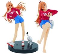 Gigsja 14cm Power Figure PVC Statue Anime Figures Action Figure Model Collection Doll Decoration Toy Gift (Size : Medium)