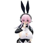 Gigsja 31cm-Häschen Super Sonico Anime Figur mit Geschenk für Anime Liebhaber und Model Dekoration Enthusiasten