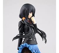 Gigsja Anime Girl Figure 16CM Anime Date A Live Tokisaki Kurumi School Uniform Beautiful Girl's Standing Ver. Painted PVC Action Figures Ornament Adult Toy Models Ornament Collection Birthday Gift