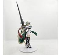 Gigsja Anime Girl Figure 27CM Anime GigsjaFate/Grand Order Alter Lily Lancer Beautiful Girl's with Saber PVC Standing Action Figure Doll Collectible Model Adult Toys Ornament Deluxe Version Decoration