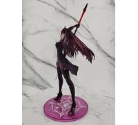 Gigsja Anime Girl Figure 31CM GigsjaEdition Anime Action Figure Fate/Grand Order Lancer Scáthach Beautiful Girl's Standing PVC Adult Toy Model Doll Desktop Statue Ornaments