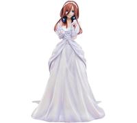Gigsja The Quintessential Quintuplets Miku Nakano Wedding Ver. 1/7 Action Figure Figure/Anime Figure/Painted Character Model/Toy Model/PVC/Anime Collectors Item, 24cm/9.4in