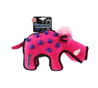 GiGwi Duraspikes Extra Durable Dog Toy for Tough Chewers - Wild Boar Pink
