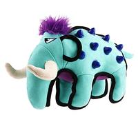 GiGwi Duraspikes Extra Durable Dog Toy Light Blue Elephant Interactive Chew Toy for Tough Chewers