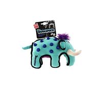 GiGwi Duraspikes Extra Durable Dog Toy Light Blue Elephant Interactive Chew Toy for Tough Chewers