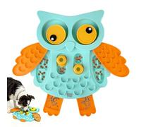 Gigwi Interactive Treat Puzzle Toy, Dog Puzzle Feeder Owl Shape 5 Difficult Levels, Slow Feeder Bowl for Mental Stimulation, Enrichment Hide and S og Puzzle Toy for All Breeds IQ Training