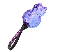 GiGwi Push to Mute Dog Toy Ineractive Squeaker Chew Toy For Dogs - Blue/Purple Owl
