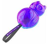 GiGwi Push to Mute Dog Toy Ineractive Squeaker Chew Toy For Dogs - Blue/Purple Owl