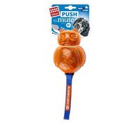 GiGwi Push to Mute Transparent Owl Blue/Orange for Dogs - Single