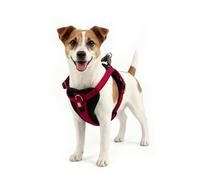 GiGwi Soft Breathable Dog Harness with Anti Slip Lock System Safe Quick Release Buckle Reflective Strips Back Leash Clip Easy Wear No Choke Pet Harness for Small Medium Large Puppy Daily Walking