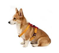 GiGwi Soft Breathable Dog Harness with Anti Slip Lock System Safe Quick Release Buckle Reflective Strips Back Leash Clip Easy Wear No Choke Pet Harness for Small Medium Large Puppy Daily Walking