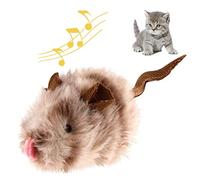 GiGwi Squeaky Mouse Cat Toy, Chirpy Interactive Toy for Cats Play