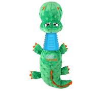 GIGWI Wild Hunter Plush Dog Toy with TPR Neck | Style: Crocodile