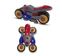 Gigzo Land 1:12 Scale Deformation Motorcycle Toy, Kids Battery-Powered 360° Stunt Bike, Automatic Transforming Toy, 4WD Stunt Motorcycle, LED Lights with Engaging Music, Kids Gift 3+ Years - Pack of 1