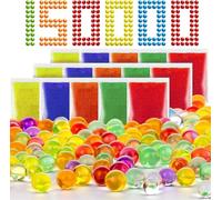 Gigzo Land Gel Blaster Ammo Refill G-U-N, Resealable Gel Ammo Storage Bag, Realistic Shooting Action Balls, Random Colour Blaster Refill Bag, Indoor and Outdoor Play Balls for Kids - 150,000 Pcs