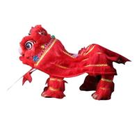 Gihioue Asian Stick Doll - Lion Dance Traditional Chinese Puppet with Thread and Rod | Handmade Craft Toy for Festivals Home Entertainment Art | Local Theatre Performances