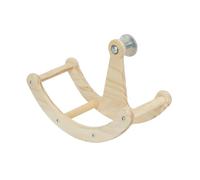 Gihioue Bird Perches - Rotating Wooden Seating Branch for Cage, Interactive Play Bar for Pets Such as Canary, Lovebird, Conure, Parakeet, Home