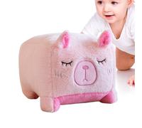 Gihioue Capybara Soft Toy Capybara Cuddly Blanket with Cushion Function, Perfect Companion for Children's Room, Living Room, Couch, Bed as a Cuddly Mate