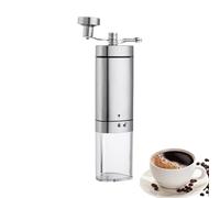 Gihioue Coffee Bean Mill, Manual Coffee Grinder Made of Stainless Steel, Lightweight Grinder for Kitchen, Garden, Party, Camping, Restaurant, On the Go Grilling