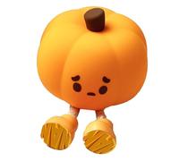 Gihioue Cute Pumpkin Silicone Night Light, Kids Night Light, Nursery Lamp, Bedside Lamp Nursery Nightlight Dorm Decor Cute Led Lamp, Halloween Decor Toy for Woman and Kids