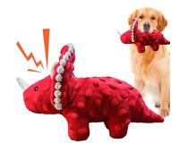 Gihioue Dog Squeaky Toys | Dogs Chew Toy | Cute Dinosaur Plush Toy, Funny Dog Accessories for Puppies, Small Dogs, Medium Dogs, Large Dogs