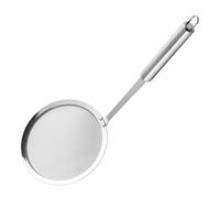 Gihioue Skimmer Spoon, Stainless Steel Kitchen Spoon, Fine Mesh Oil Filter, Strainer Spoon, Rustproof for Fat Juices, Pasta Soup, Soy Milk