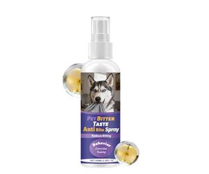Gihioue Spray Against | Effective 100 ml Liquid - Dog Anti-Bite Spray for Training | For Routine Indoor Behaviours, Lifestyle, Care Hygiene and the