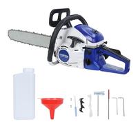 gihusrzx 20 Inch Gas Chainsaw 58cc 2-Stroke Gasoline Powered Chain Saw Handheld Cordless Petrol Chainsaws Mini Chain Saw Cordless Saws for Cutting Wood Outdoor Home Farm Garden Use Blue