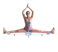 gihusrzx All Leg Stretcher Split Machine for Flexibility Versatile 330lbs Heavy Duty Narrow Wide Handle with Anti-Slip Rubber Grip, for Ballet, Cheerleading Dance, Gymnastics, Yoga Blue