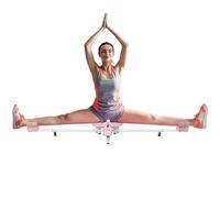 gihusrzx All Leg Stretcher Split Machine for Flexibility Versatile 330lbs Heavy Duty Narrow Wide Handle with Anti-Slip Rubber Grip, for Ballet, Cheerleading Dance, Gymnastics, Yoga Pink