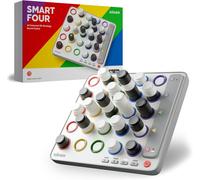 GiiKER Smart Four 3D AI-Powered Match 4 Game, Strategy Board Games with Integrated Referee for 1 2 Players, Travel Games for Children from 6 12 Years