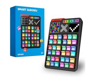 GiiKER Smart Sudoku Puzzle Games, Original 2500 Challenges Sudoku for Kids, Brain Teaser Puzzle for Kids, Travel Games Birthday Gifts for Boys Girls, Easter Basket Stuffers Toys for All Ages