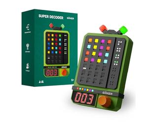 GiiKER Super Decoder, 600-Level Code-Breaking Puzzle Game for 1-2 Players, Handheld Games for Kids and Adults, Birthday Gift for Boys and Girls, Travel Games for Road Trip