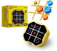 GiiKER Tic Tac Toe Bolt Game, Original 3-in-1 Handheld Puzzle Game Console, Portable Travel Games, Board Games for Children and Adults, Birthday Gifts for Children from 3 Years