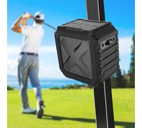 GIIKNEW Golf Cart Speaker with Carrying Case, 15W Loud Stereo Sound Magnetic Bluetooth Speaker with Deep Bass, 24H Playtime IPX7 Speakers for Golf Cart Accessories, Ideal Golf Gifts for Men