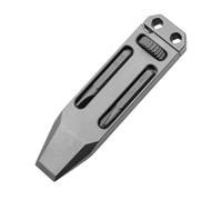 Giilayky TC4 Titanium Alloy Multi-Function Pry Bar Corkscrew Screwdriver Mini Wrench Crowbar Pocket Tool Pendant