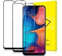 GiiYoon-2 PACK Screen Protector for Samsung Galaxy A20e/A10e Tempered Glass [HD Full Coverage] [Easy Installation] [Round Edge] [Scratch Resistant] [9H Hardness] Screen Cover Film