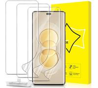 GiiYoon 3 PACK Screen Protector for Honor 200 Pro Flexible TPU Film [Support Fingerprint Touch] [HD Full Coverage] [Easy Installation] [Scratch Resistant]