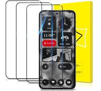 GiiYoon-3 PACK Screen Protector for Nothing Phone 2 Tempered Glass [HD Full Coverage] [Easy Installation] [Round Edge] [Scratch Resistant] [9H Hardness]