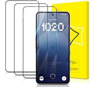 GiiYoon-3 PACK Screen Protector for Nothing Phone 3a/3a Pro Tempered Glass [HD Full Coverage] [Easy Installation] [Round Edge] [Scratch Resistant] [9H Hardness]
