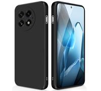 GiiYoon Case Compatible with Oneplus 13, Silky-Soft Touch Full-Body Protective Phone Silicone Case, Shockproof Cover with Microfiber Lining, Black