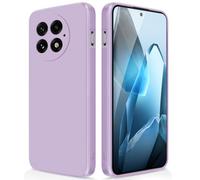 GiiYoon Case Compatible with Oneplus 13, Silky-Soft Touch Full-Body Protective Phone Silicone Case, Shockproof Cover with Microfiber Lining, Purple
