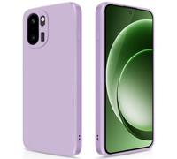 GiiYoon Case Compatible with OnePlus 15R, Silky-Soft Touch Full-Body Protective Phone Silicone Case, Shockproof Cover with Microfiber Lining, Purple