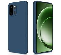 GiiYoon Case Compatible with OnePlus 15R, Silky-Soft Touch Full-Body Protective Phone Silicone Case, Shockproof Cover with Microfiber Lining, Blue
