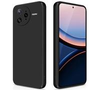 GiiYoon Case Compatible with Xiaomi Poco F7 Ultra, High-Quality Liquid Silicone Case, All-Round Protection Mobile Phone Case, Scratch-Resistant, Soft Microfibre Lining, Black
