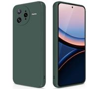 GiiYoon Case Compatible with Xiaomi Poco F7 Ultra, High-Quality Liquid Silicone Case, All-Round Protection Mobile Phone Case, Scratch-Resistant, Soft Microfibre Lining, Green