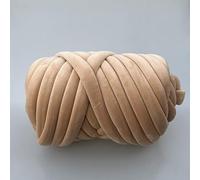 GIJMZY Jumbo Yarn 1KG Hand Knitting Woven Thread Basket Blanket Carpets Giant Velvet Thick Super Bulky Chunky Yarn DIY Arm Hand-knit Blanket(W 1kg)