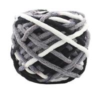 GIJMZY Jumbo Yarn 500G Chenille Yarn Polyester Vegan Chunky Jumbo Knitting Materials For Knitting Scarves Blankets(28)